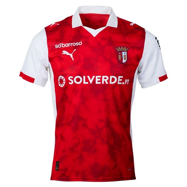 Tailandia Camiseta Braga 1ª 2025-2026